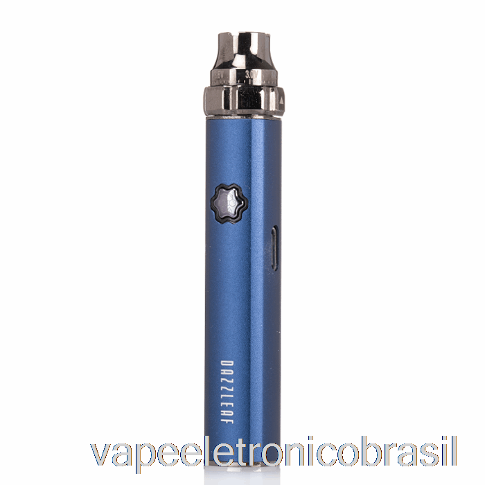 Vape Vaporesso Dazzleaf Squarii Top Twist 510 Bateria Azul Marinho